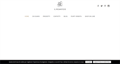 Desktop Screenshot of ilricamificio.net